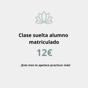 Clase suelta no alumno