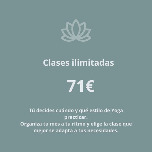 Cuota clases ilimitadas