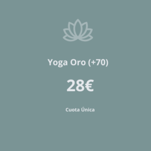 Cuota Yoga Oro