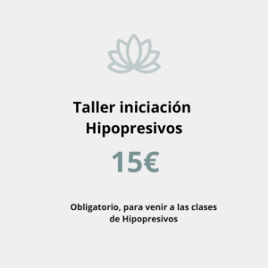 Taller iniciación a la técnica de Hipopresivos