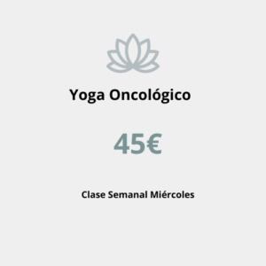 Clase Yoga Oncológico