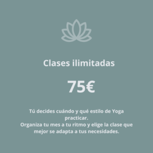Cuota clases ilimitadas